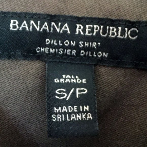 🌸4/$20🌸 Banana Republic Dillon Classic-Fit Twill Shirt - Picture 8 of 10